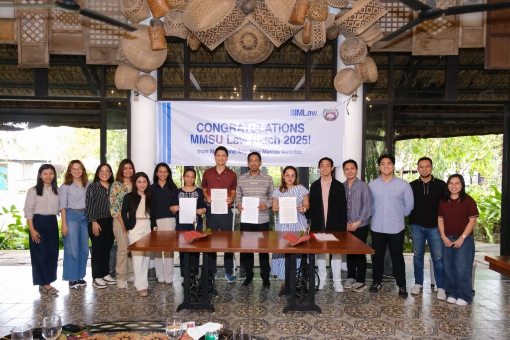 M Law signs a Memorandum of Agreement with the Mariano Marcos State University College of Law