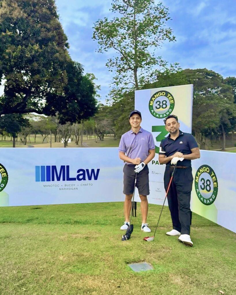 M Law Proudly Sponsors the 38th Mango Tee at Alabang Golf & Country Club