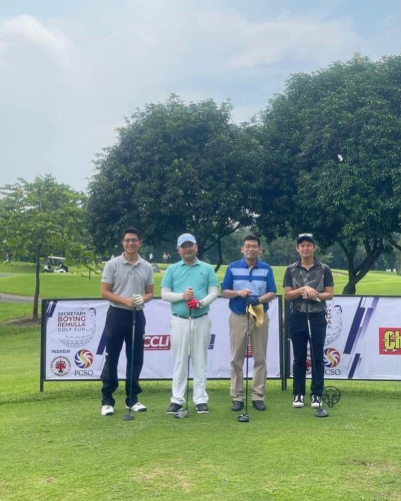 M Law's Atty. Michael Manotoc Attends the DOJ Sec. Boying Remulla Golf Cup